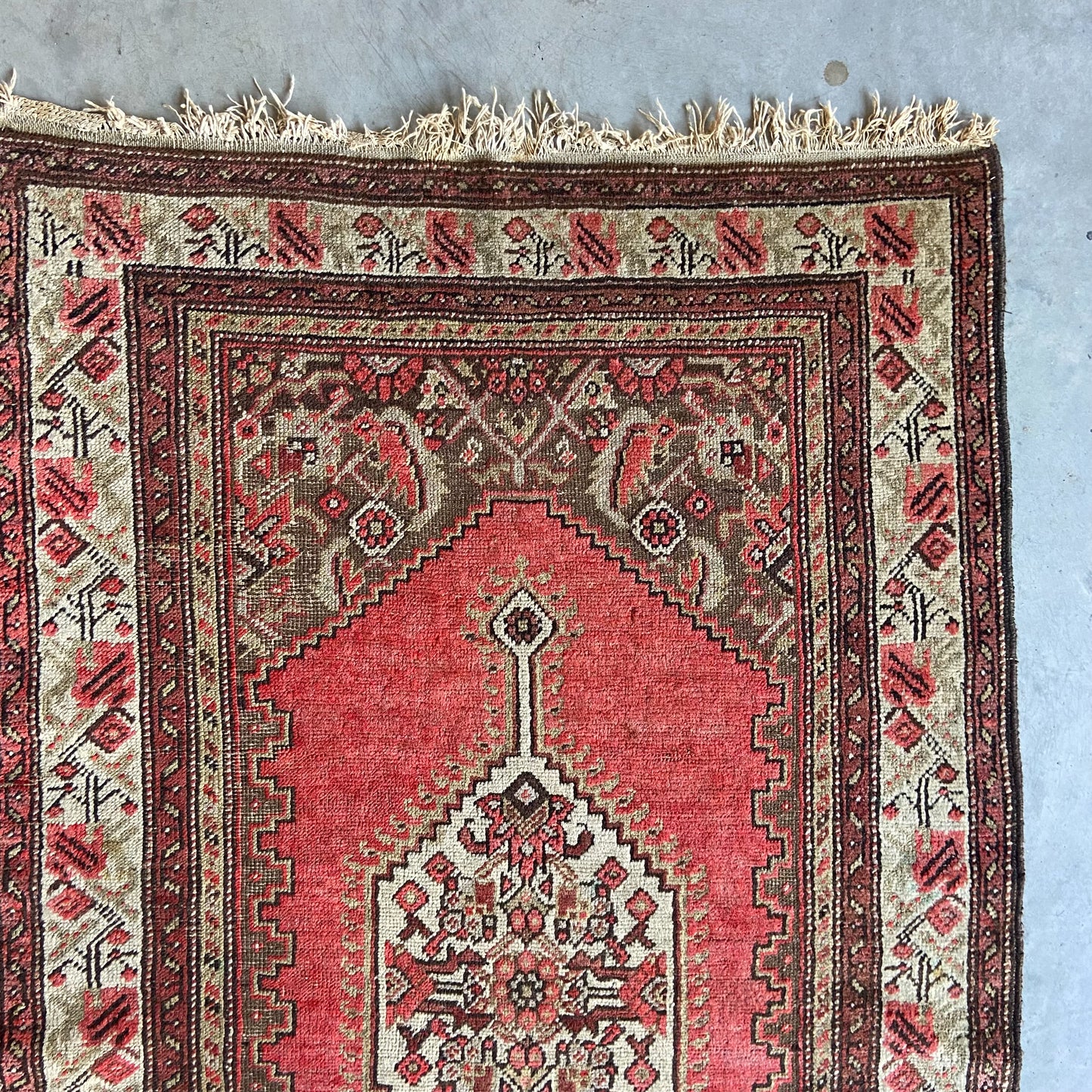 Antique Hamadan Accent Rug #R1014 - 3'4" x 5'6"