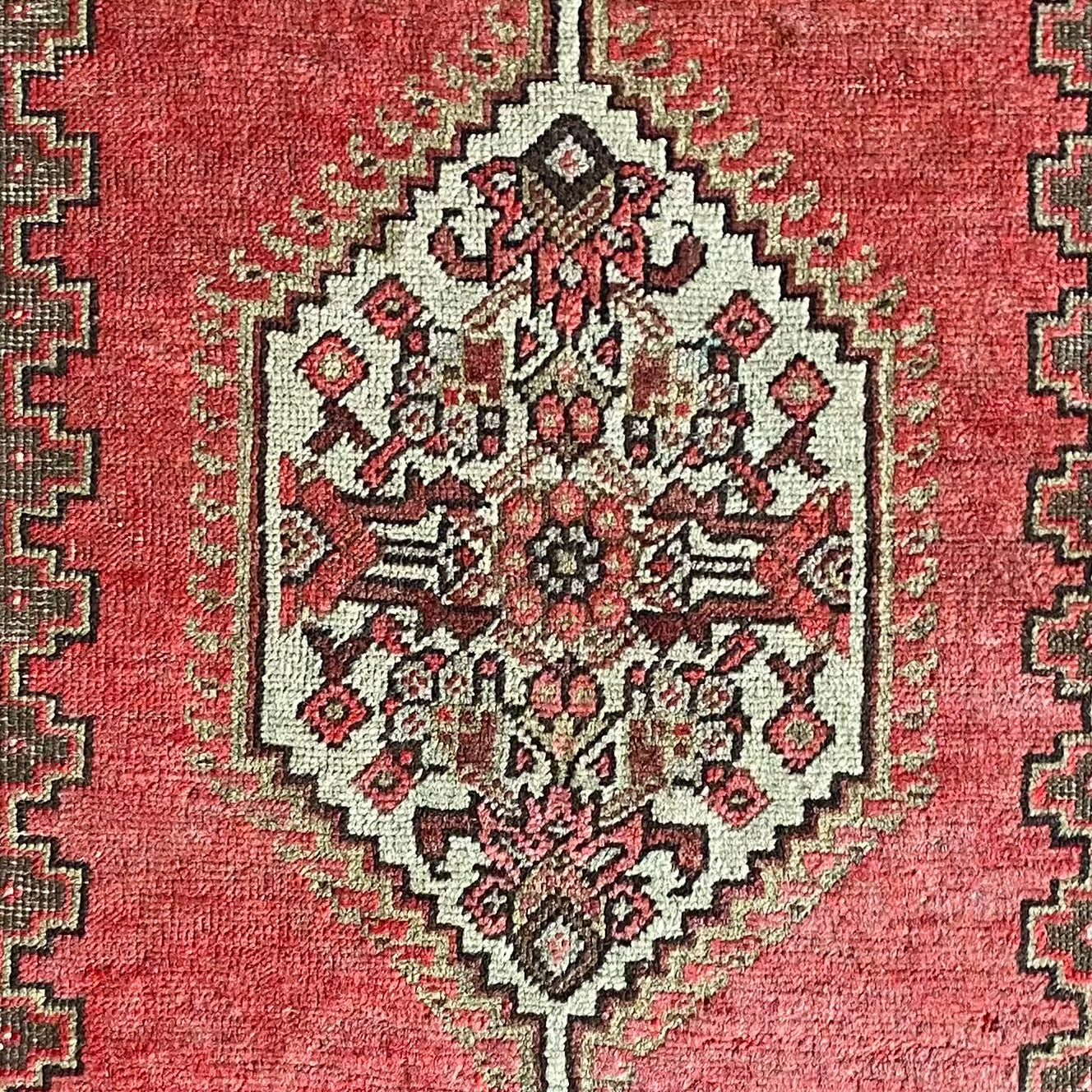 Antique Hamadan Accent Rug #R1014 - 3'4" x 5'6"