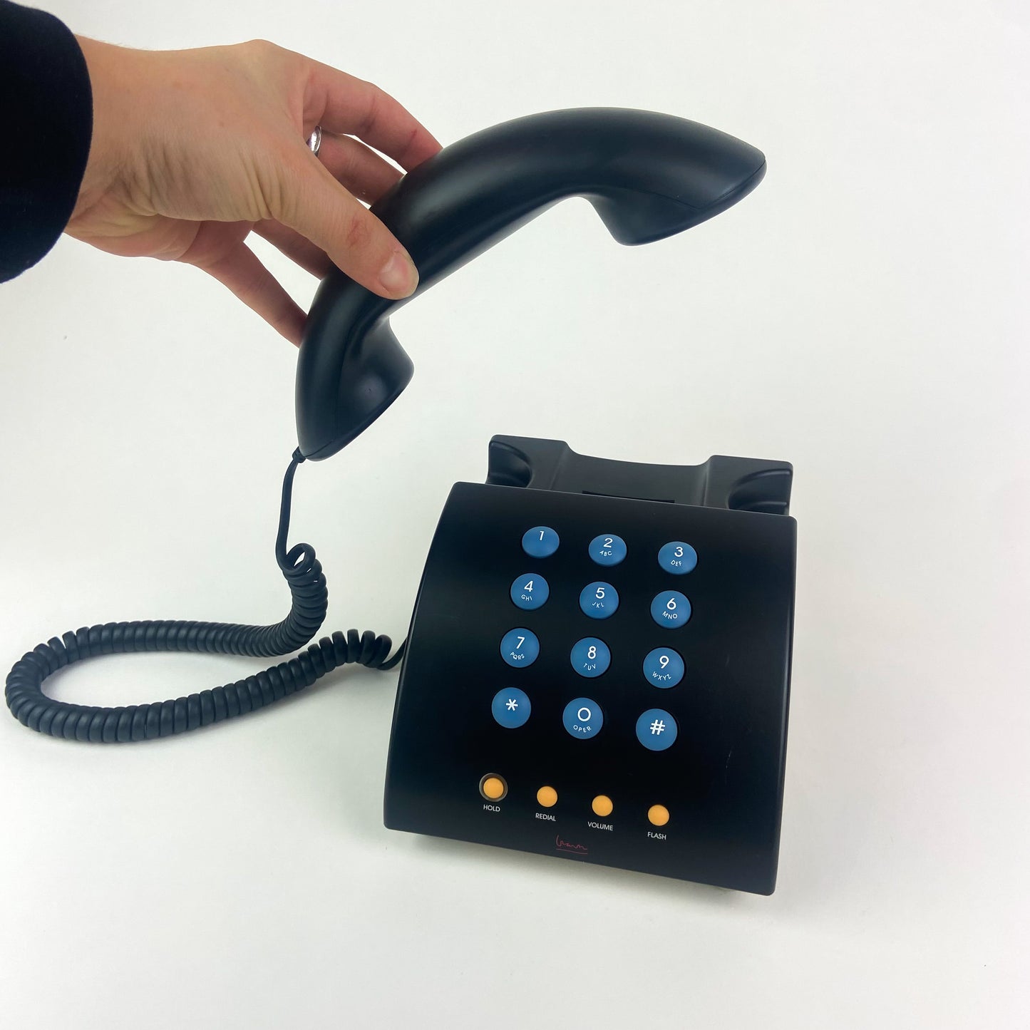 Black Post Modern Telephone By Michael Graves #O953