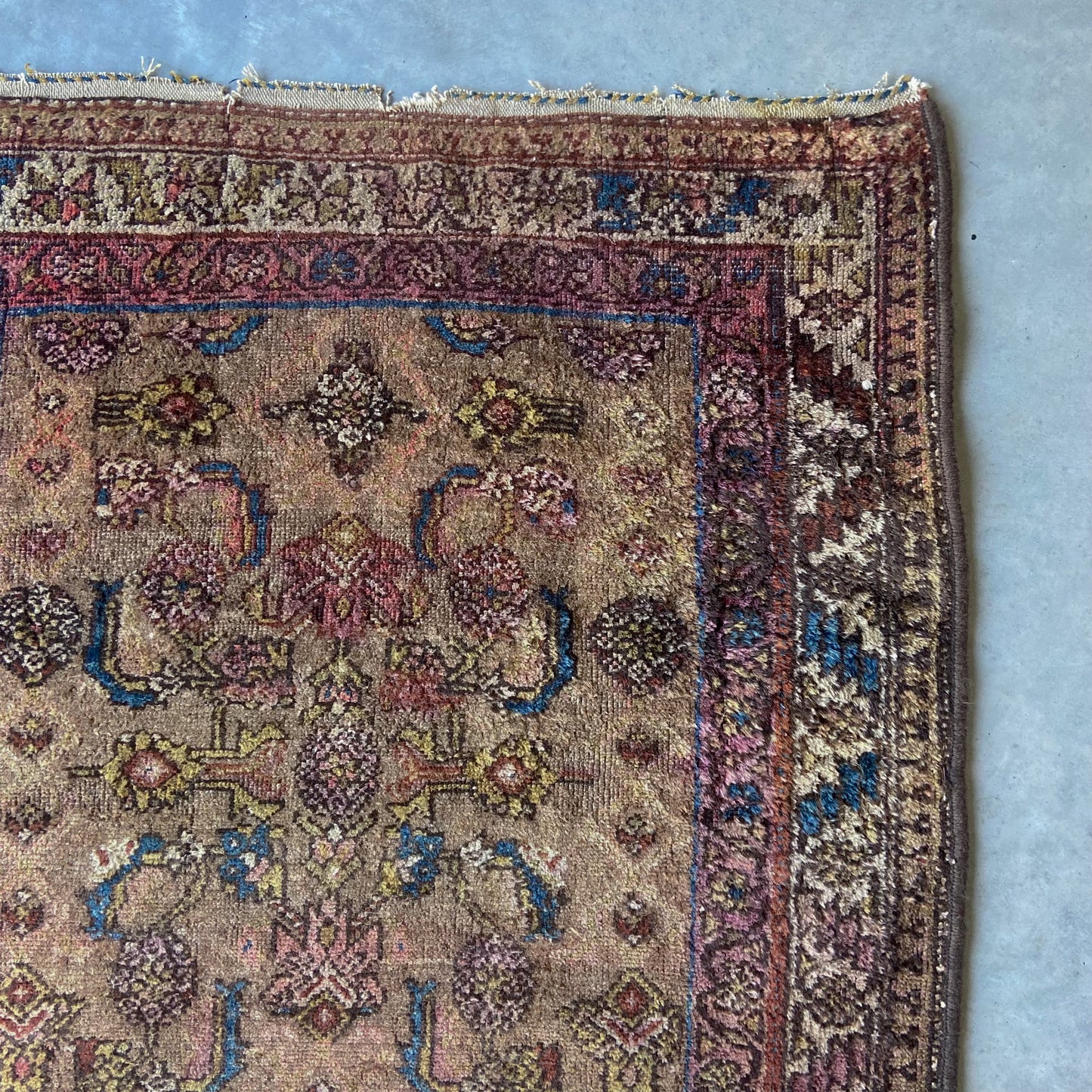 Antique Camel Hamadan Runner #R958 - 3'1" x 8'5"