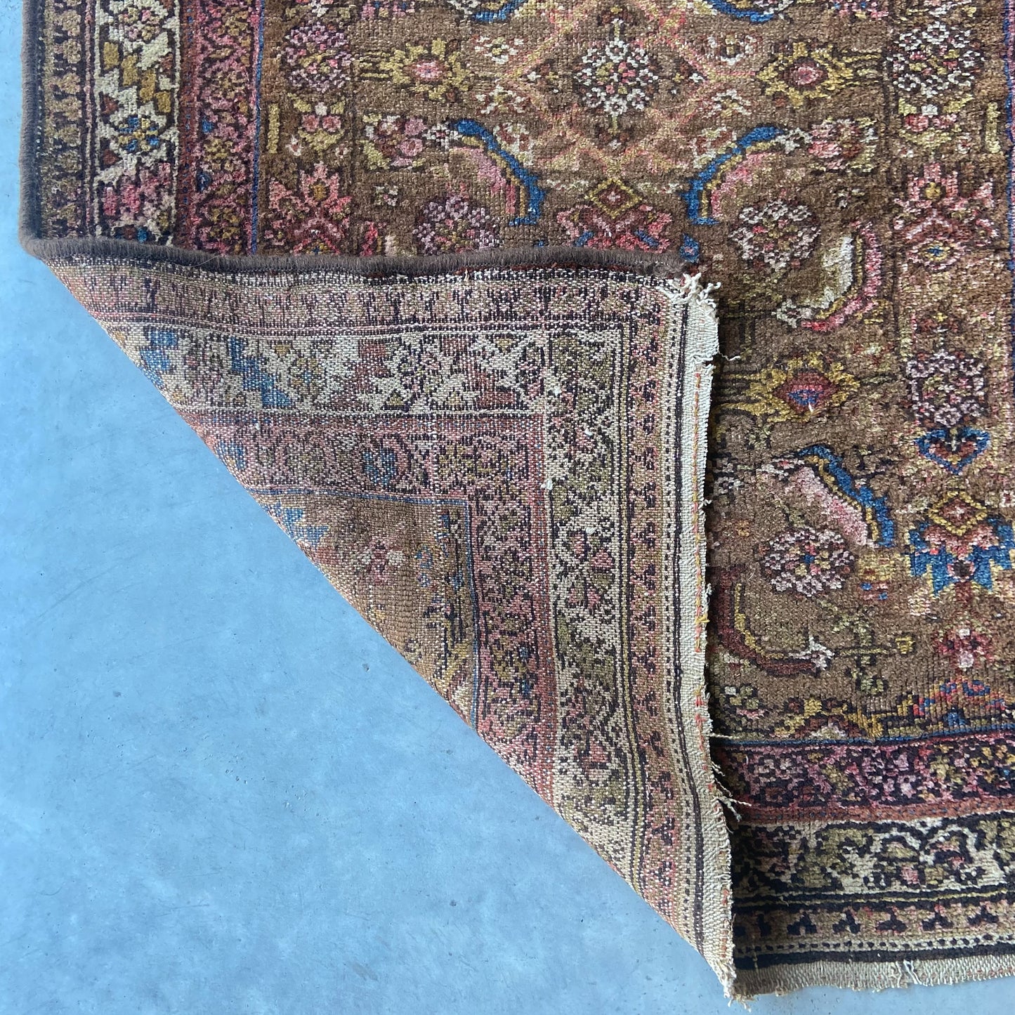 Antique Camel Hamadan Runner #R958 - 3'1" x 8'5"