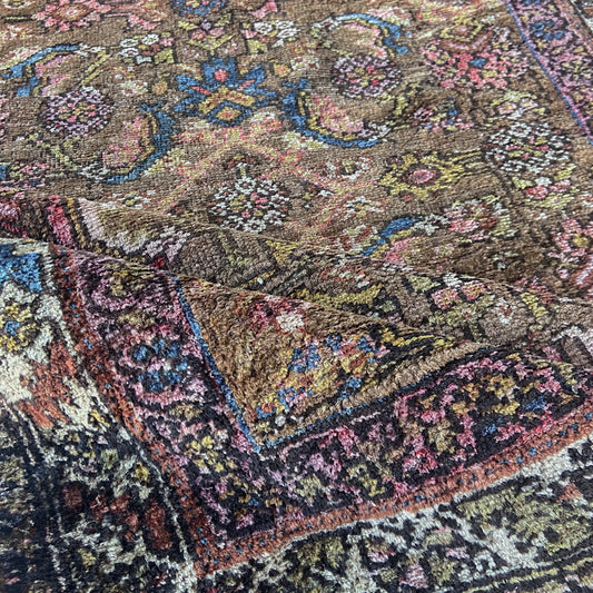 Antique Camel Hamadan Runner #R958 - 3'1" x 8'5"