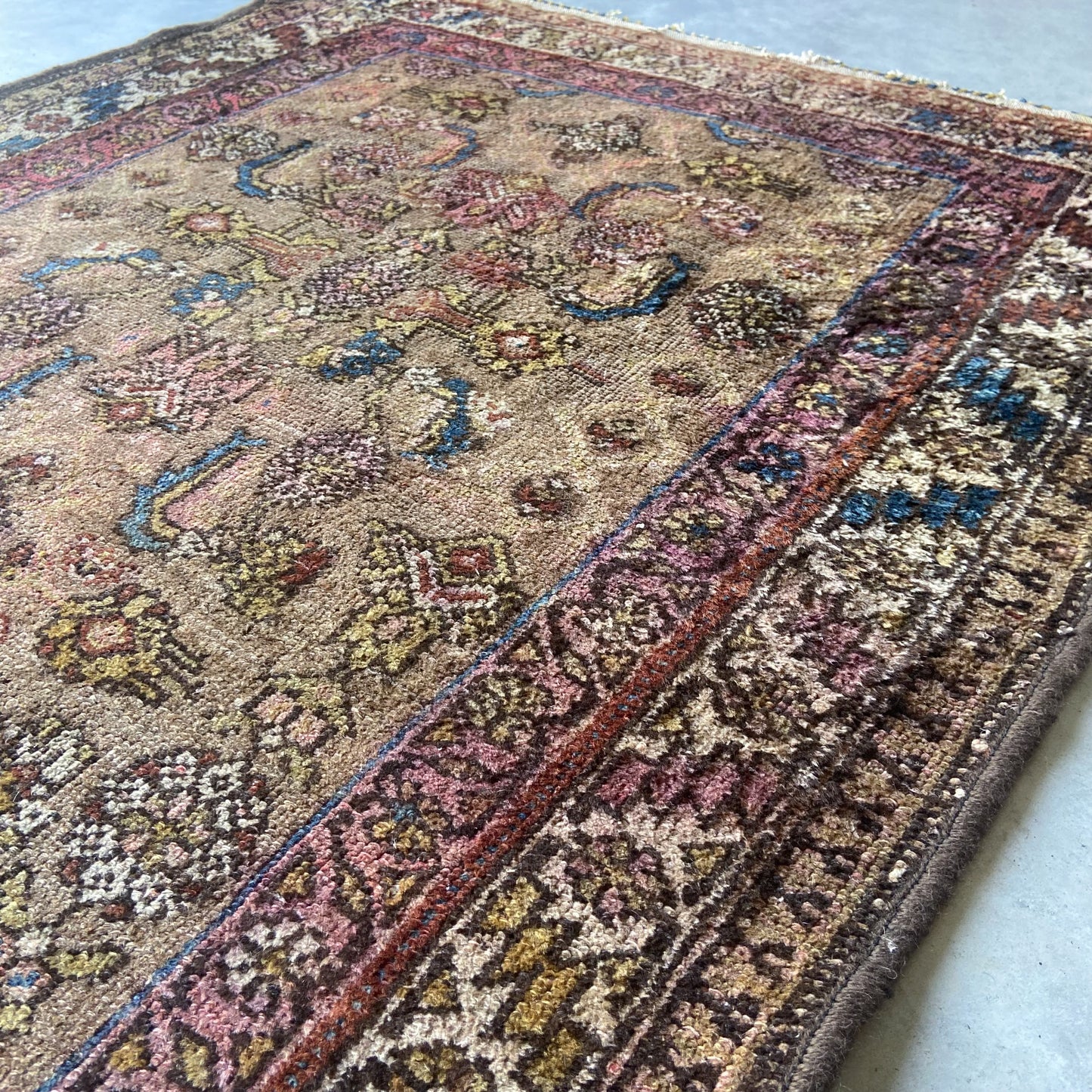 Antique Camel Hamadan Runner #R958 - 3'1" x 8'5"