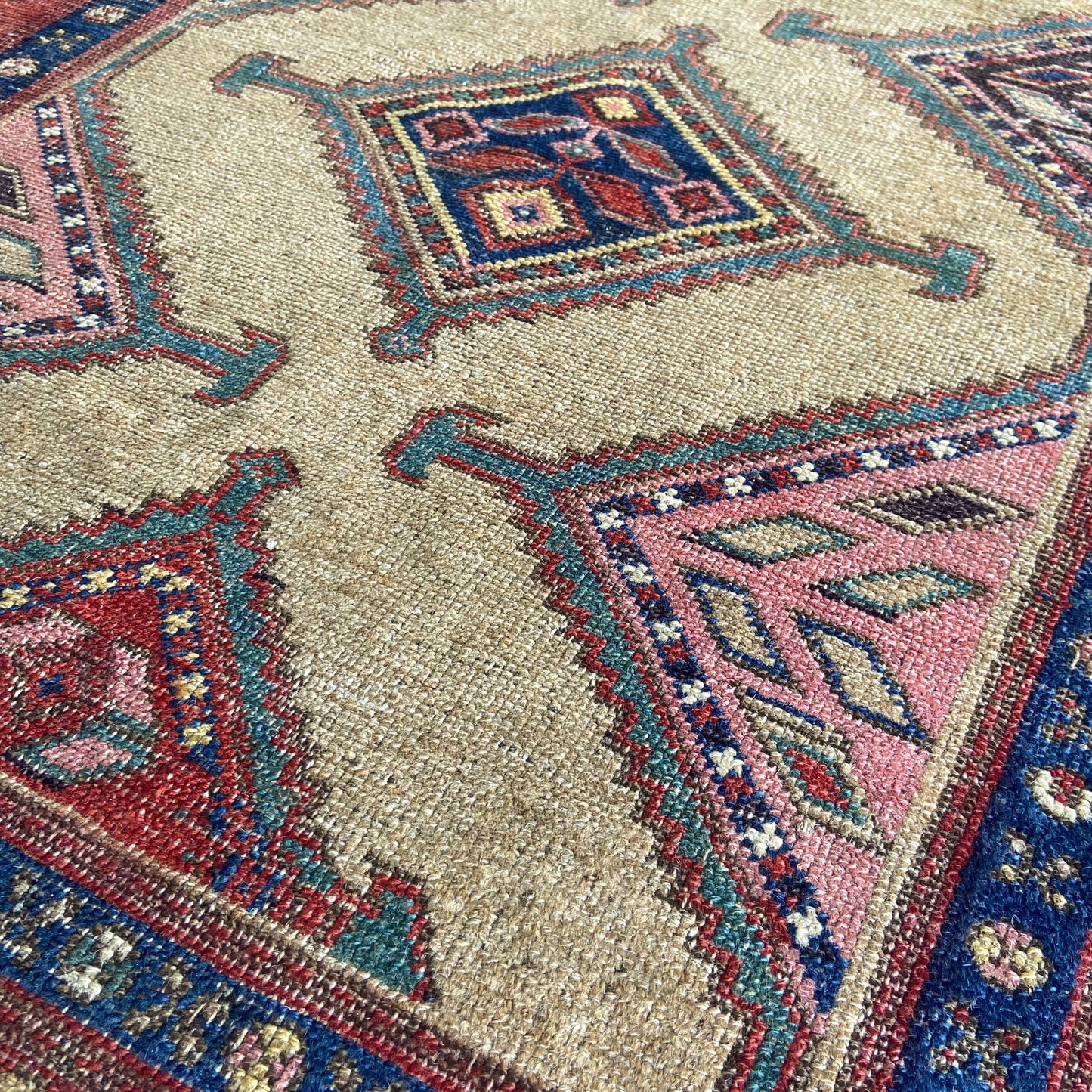 Antique Hamadan Accent Rug #R960 - 3'8" x 6'