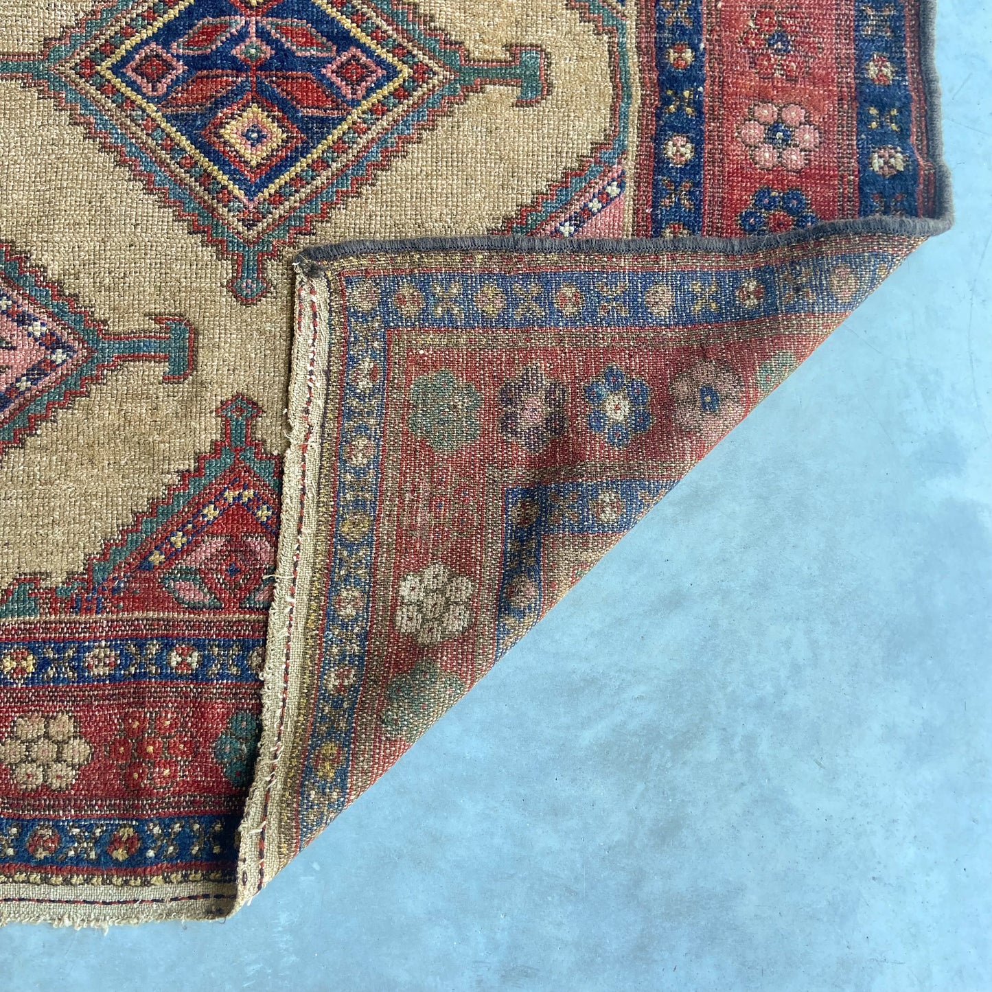 Antique Hamadan Accent Rug #R960 - 3'8" x 6'