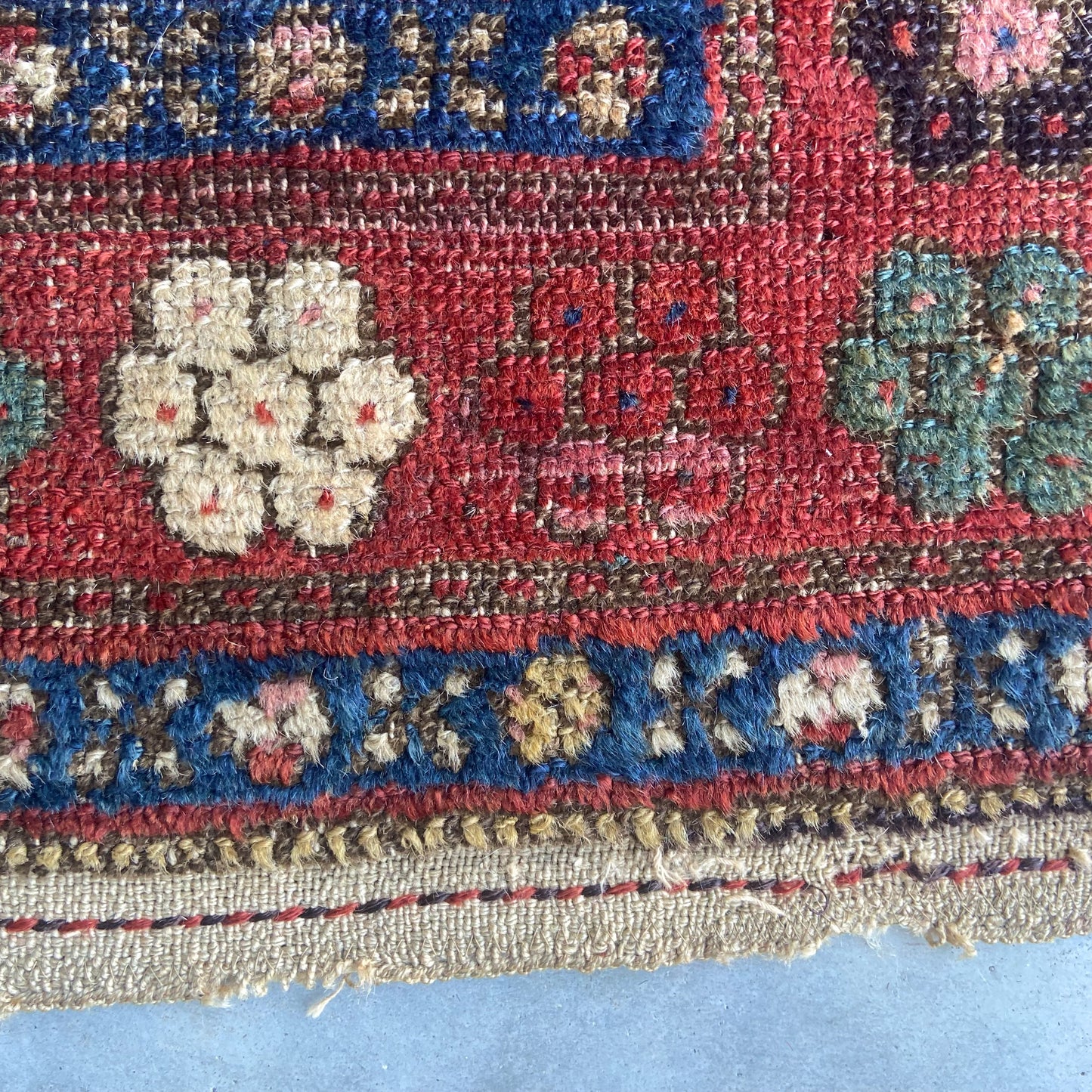 Antique Hamadan Accent Rug #R960 - 3'8" x 6'