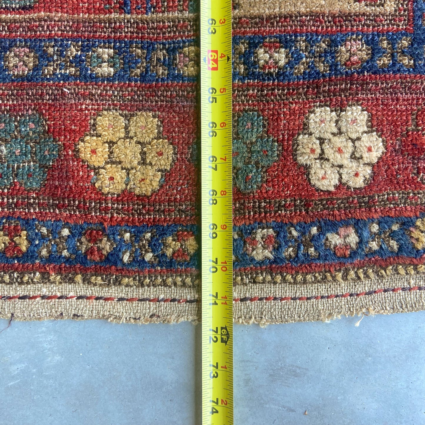 Antique Hamadan Accent Rug #R960 - 3'8" x 6'