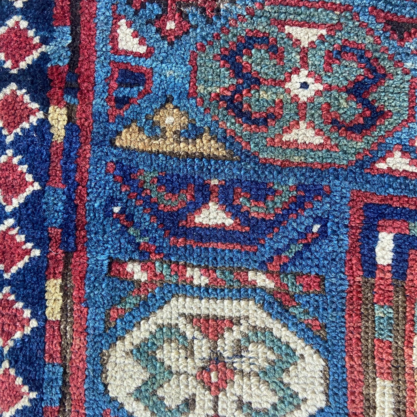 Antique Kazak Accent Rug #R962 - 4' x 6'6"