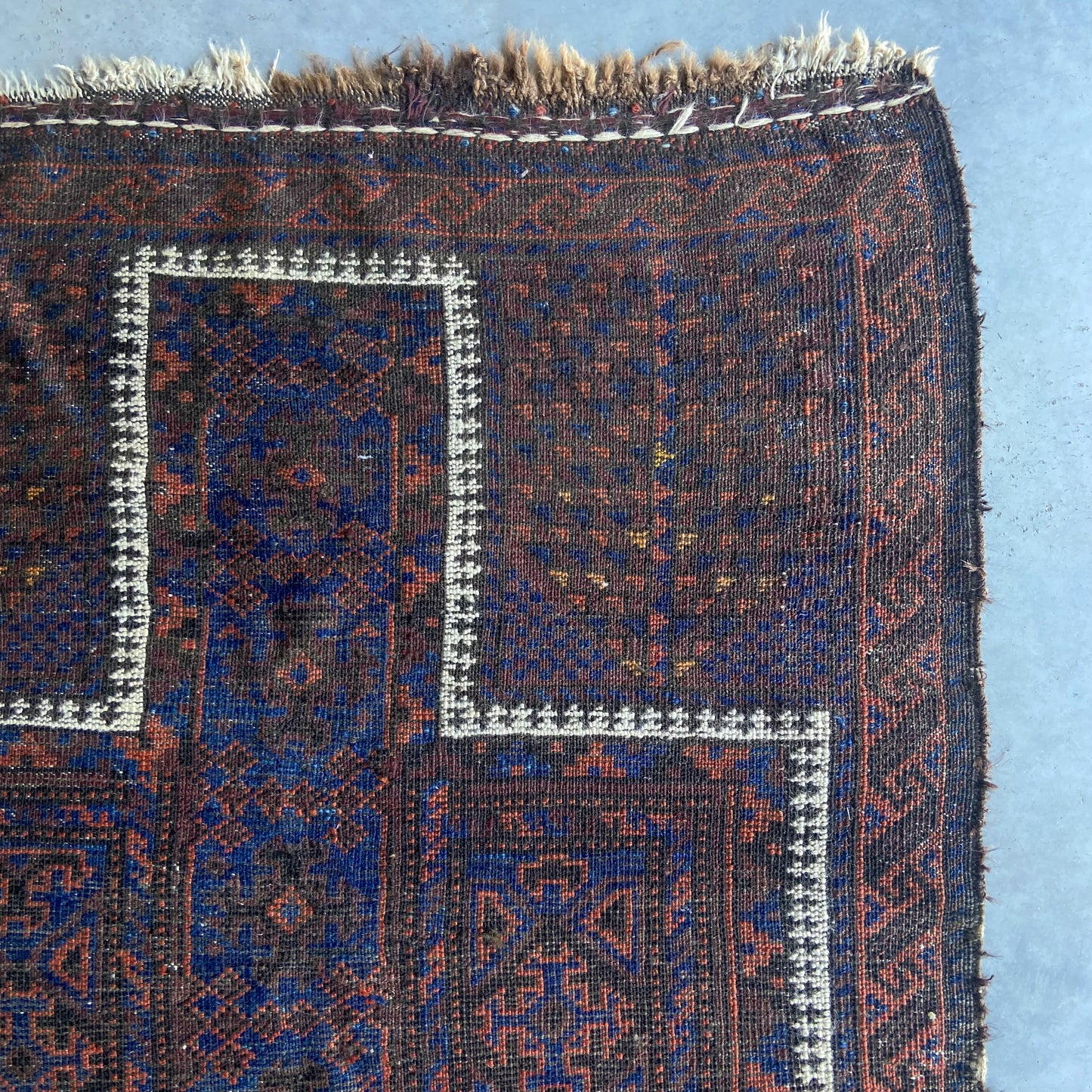 Antique Baluch Prayer Accent Rug #R964 - 2'11" x 5'2"