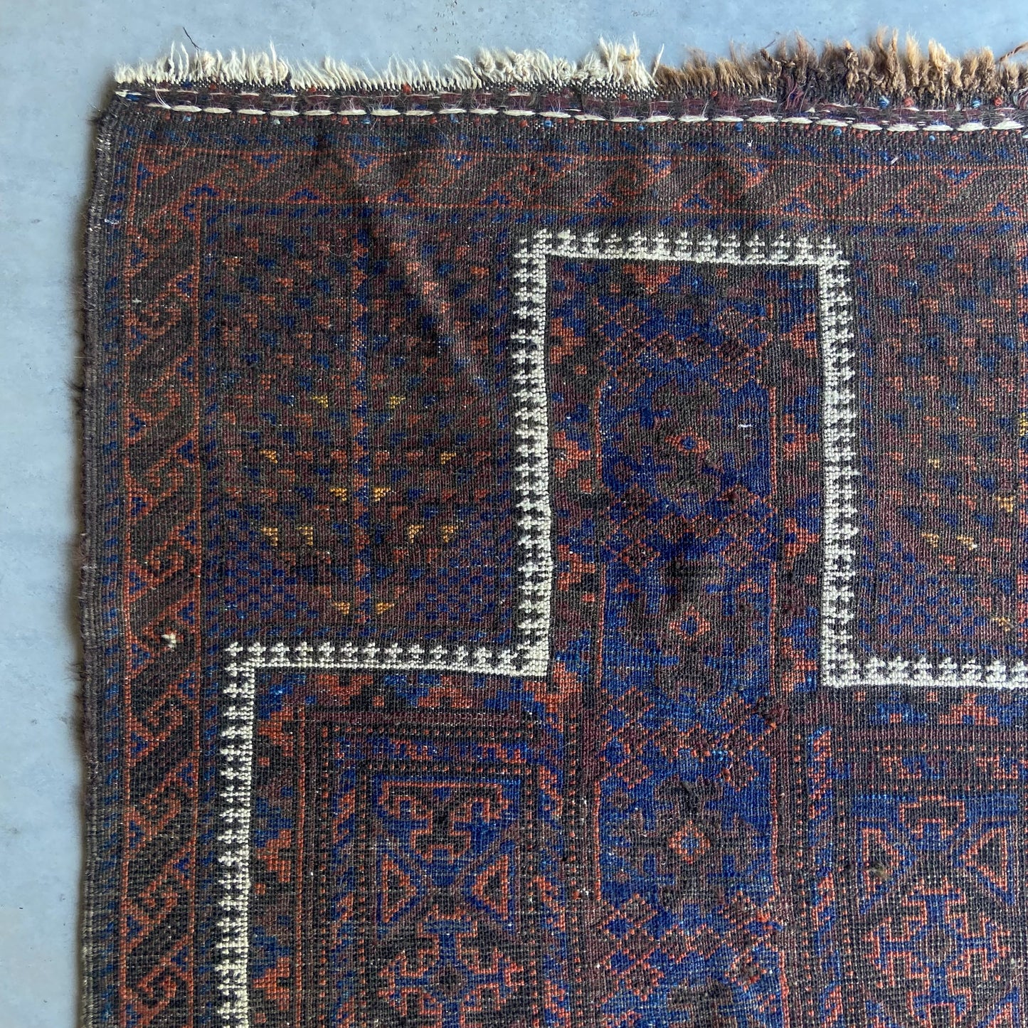 Antique Baluch Prayer Accent Rug #R964 - 2'11" x 5'2"