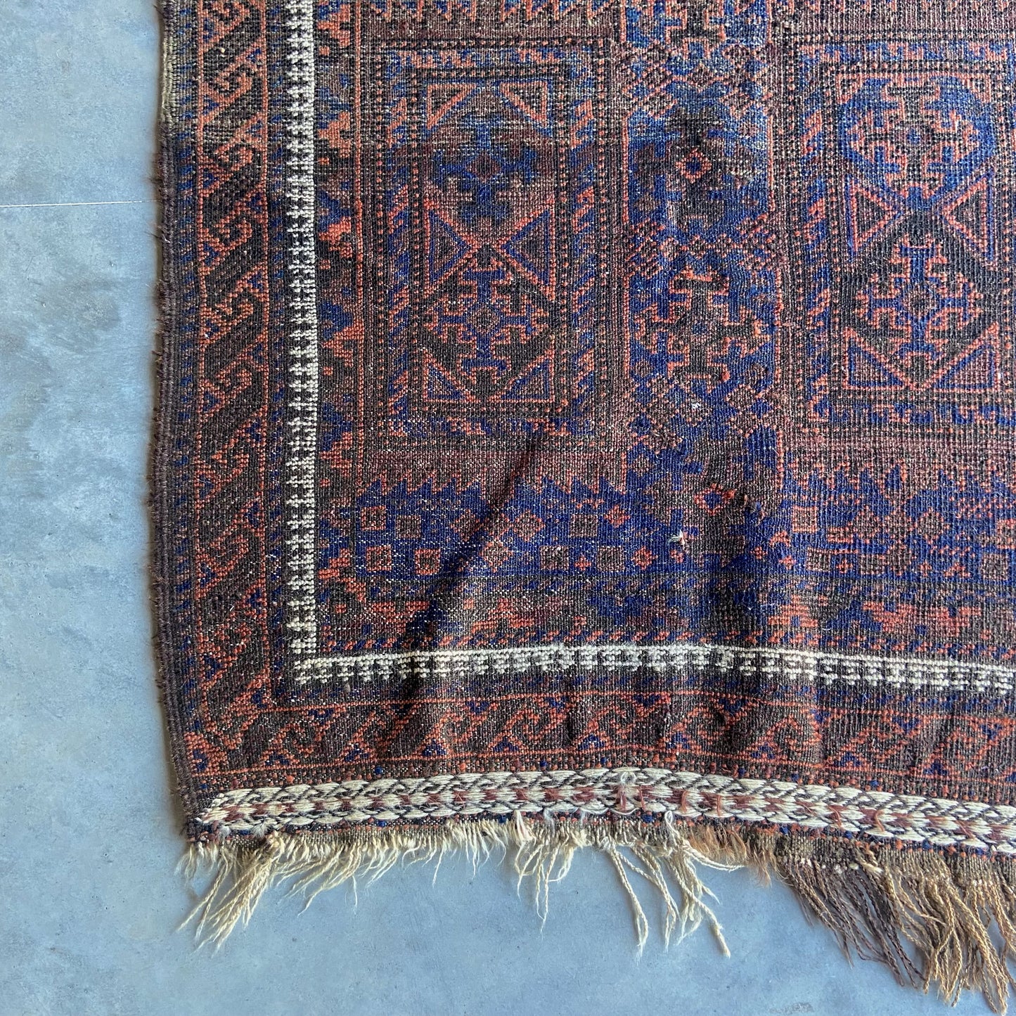 Antique Baluch Prayer Accent Rug #R964 - 2'11" x 5'2"