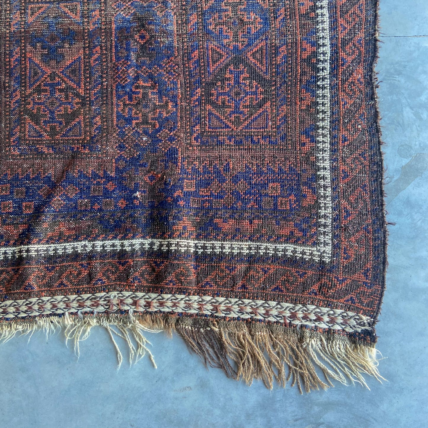 Antique Baluch Prayer Accent Rug #R964 - 2'11" x 5'2"