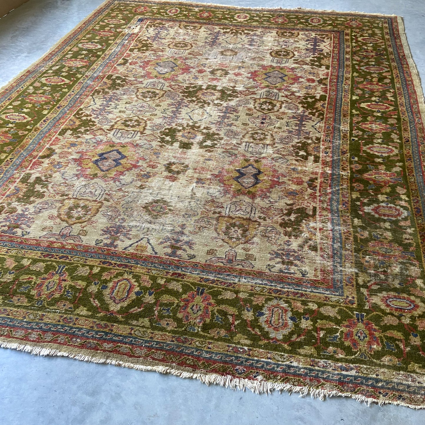 Antique Sultanabad Area Rug #R978 - 9' x 12'