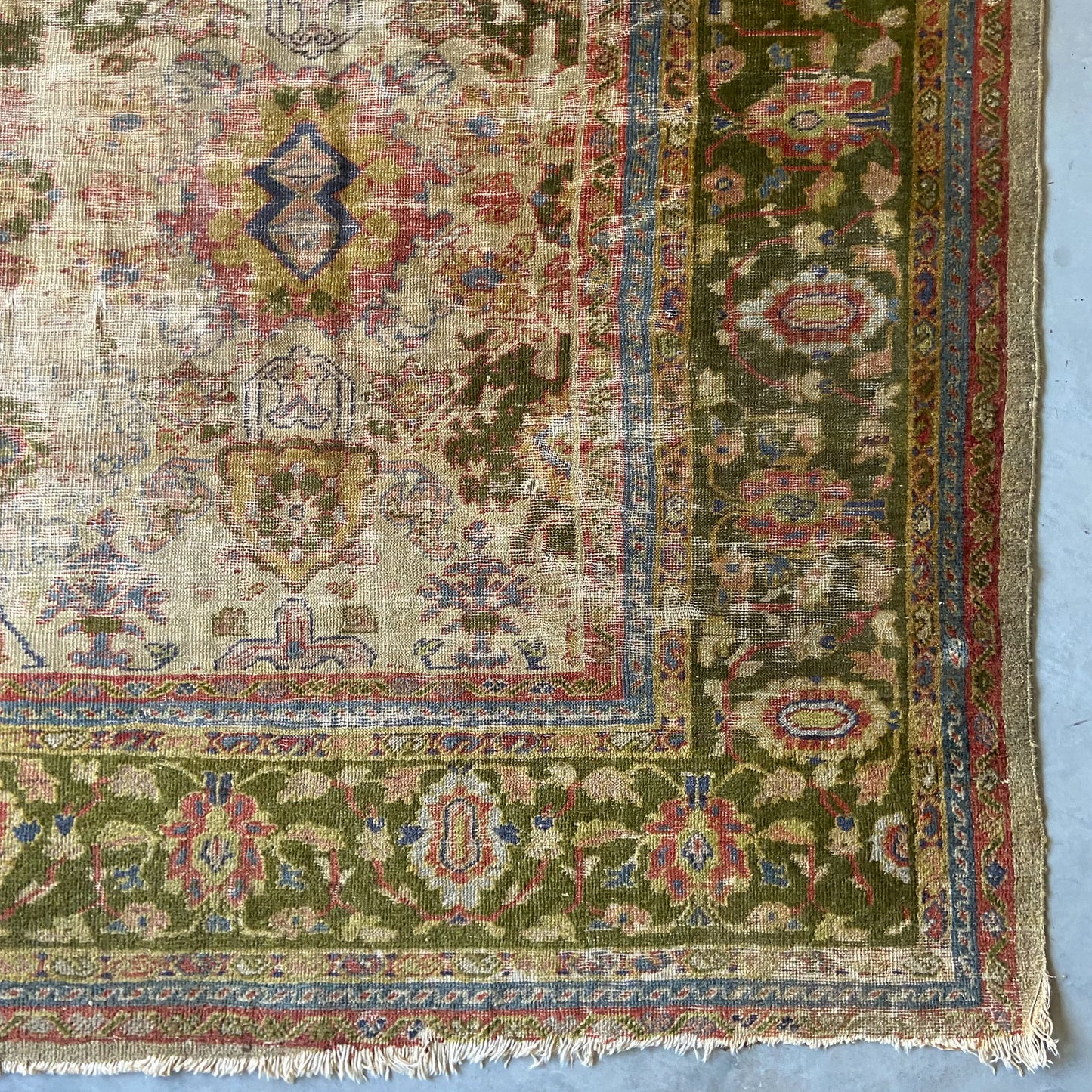 Antique Sultanabad Area Rug #R978 - 9' x 12'