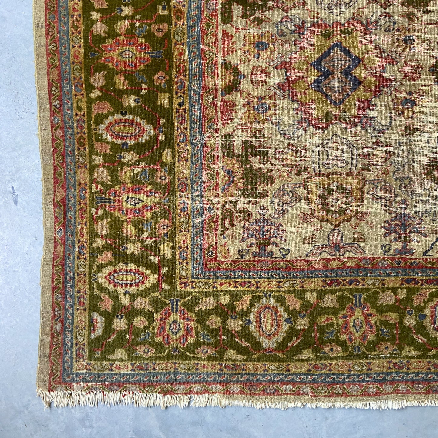 Antique Sultanabad Area Rug #R978 - 9' x 12'