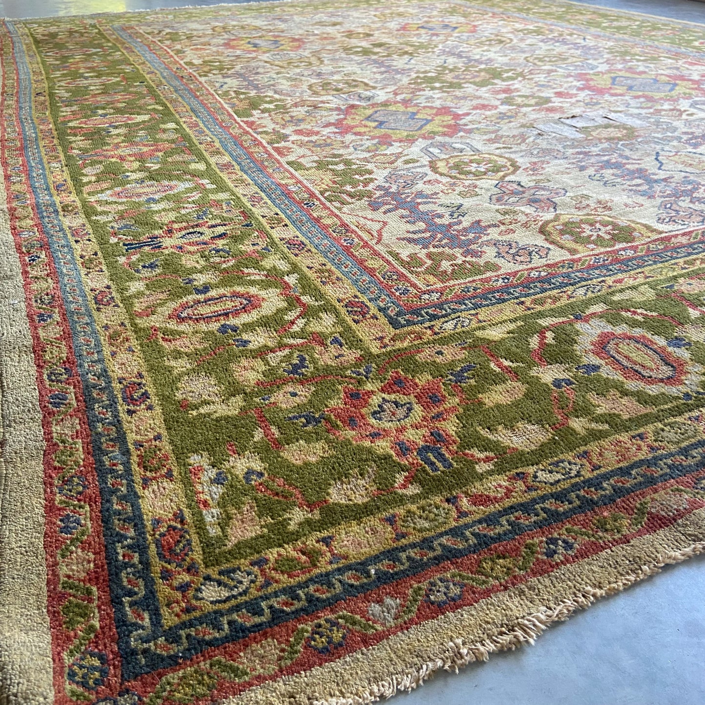 Antique Sultanabad Area Rug #R978 - 9' x 12'