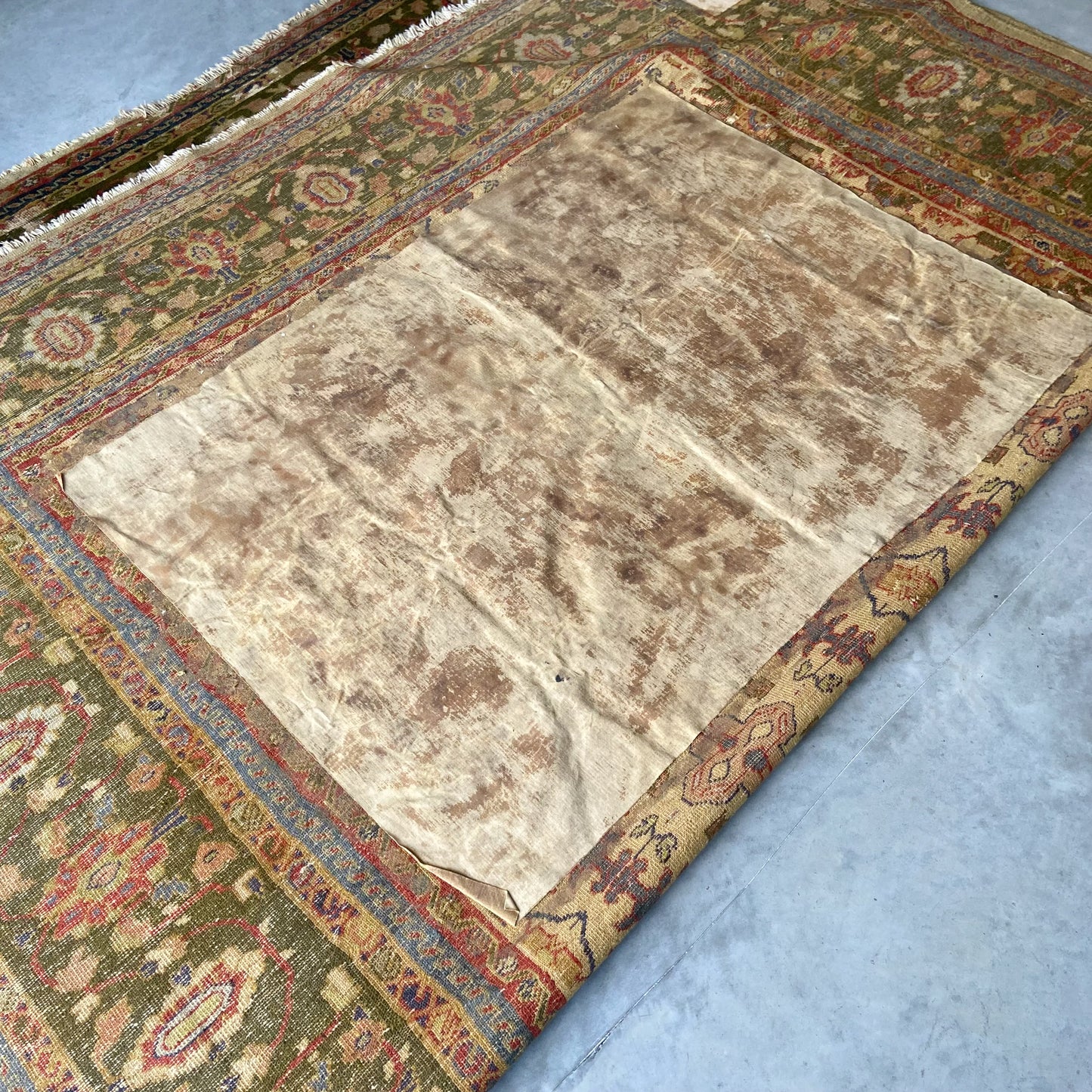 Antique Sultanabad Area Rug #R978 - 9' x 12'