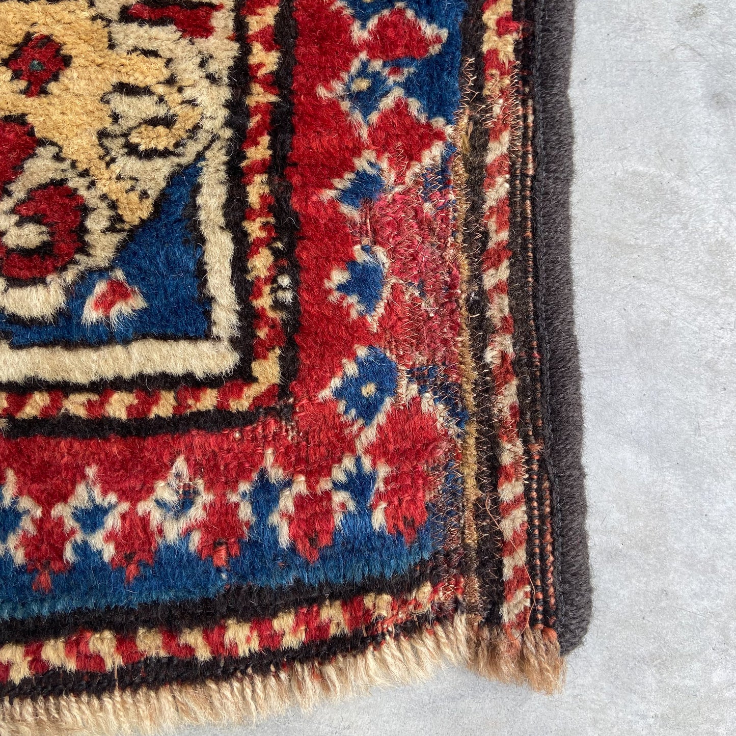 Antique Kazak Gallery Rug #R1266 - 3'7" x 9'5"