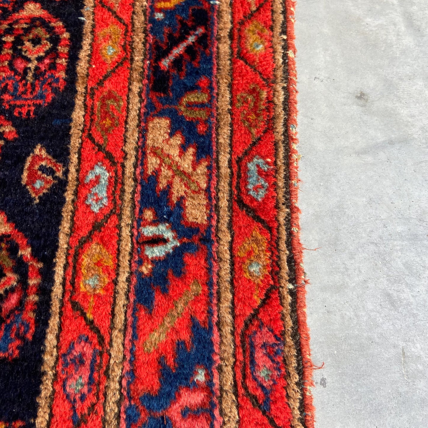 Antique Malayer Accent Rug #R1273 - 4'1" x 6'7"