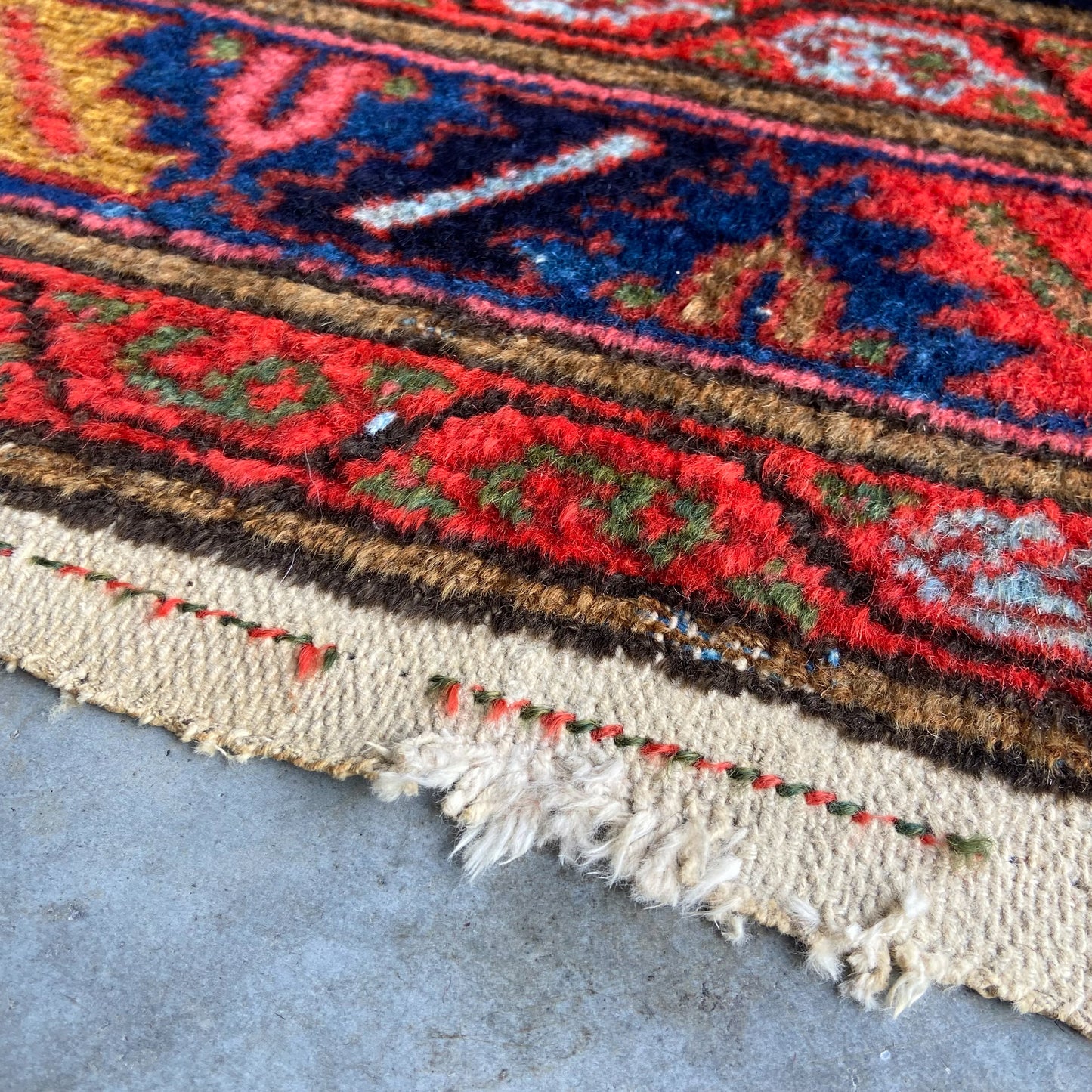Antique Malayer Accent Rug #R1273 - 4'1" x 6'7"