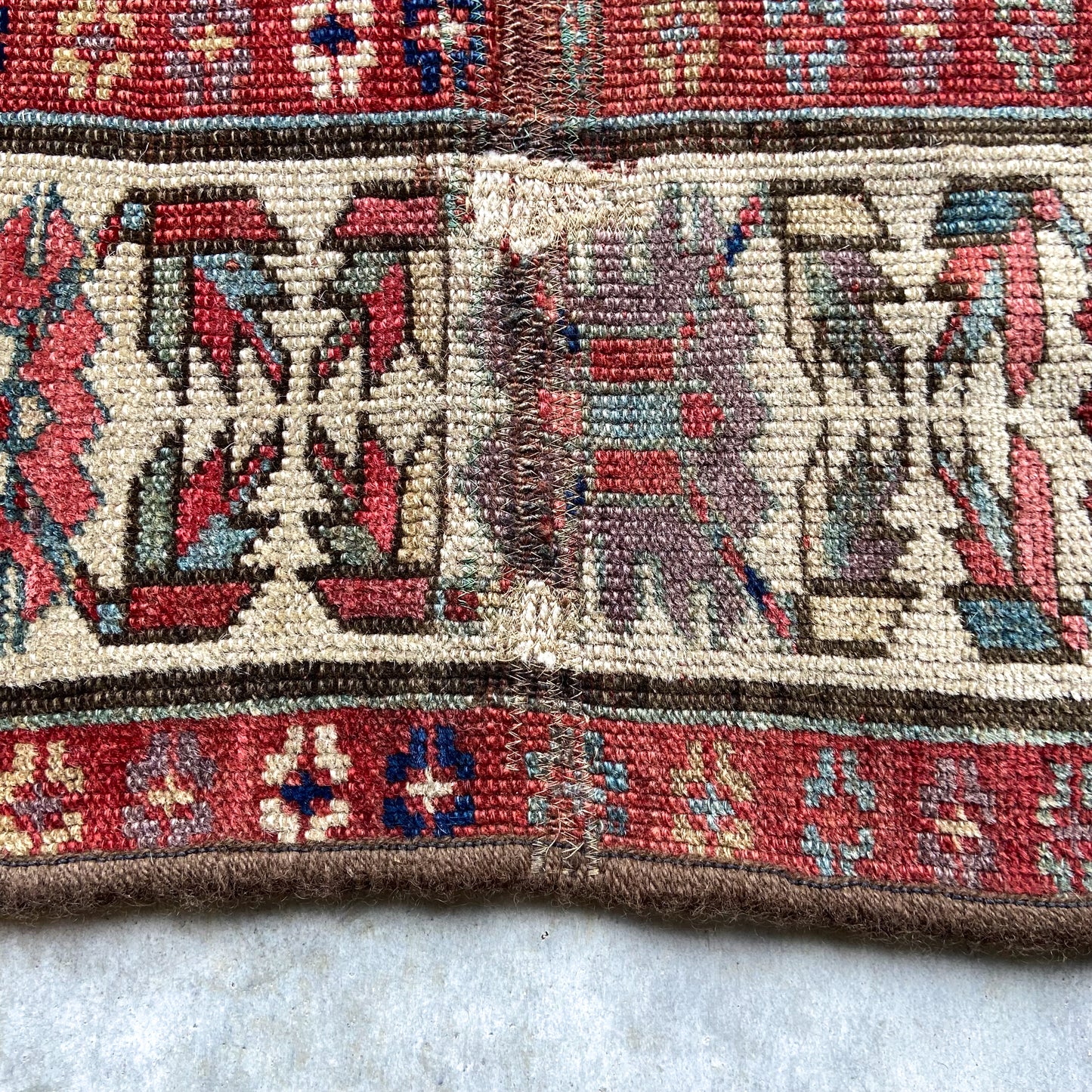 Antique Caucasian Runner #R1281 - 3'2" x 10'10"