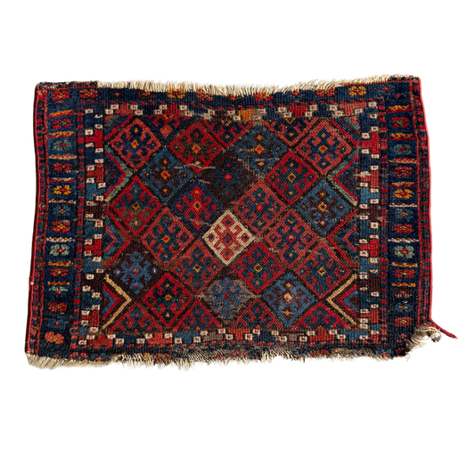 Antique Kurdish Bag Face #R1286 - 2' x 1'5"