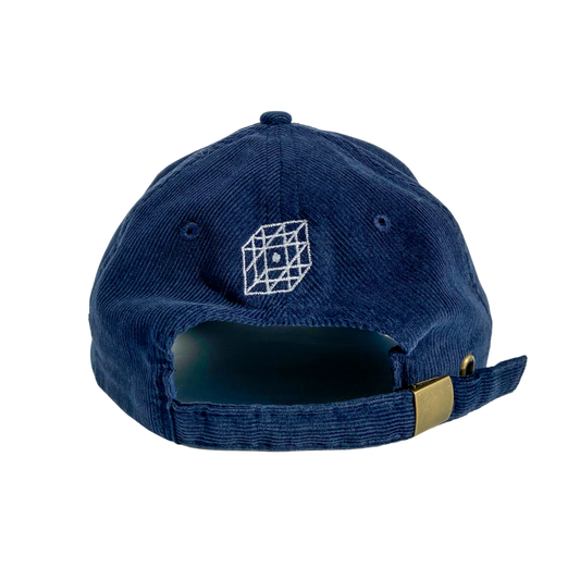 Chamonix Corduroy Baseball Hat - Navy