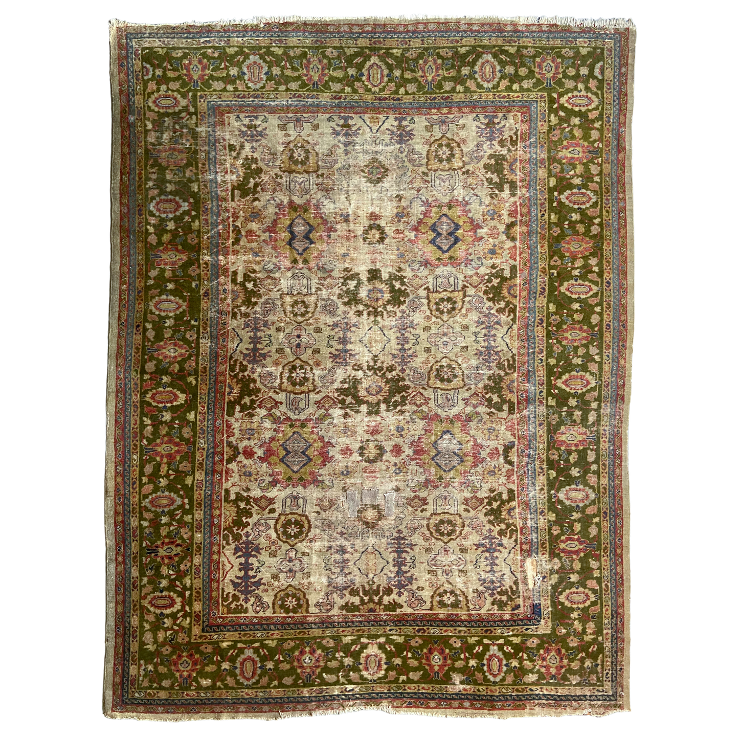 Antique Sultanabad Area Rug #R978 - 9' x 12'