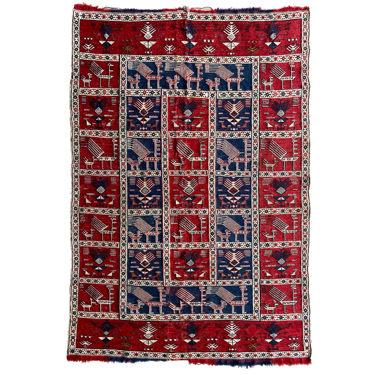 Antique Verneh Accent Rug #R889 - 3'8" x 5'8"