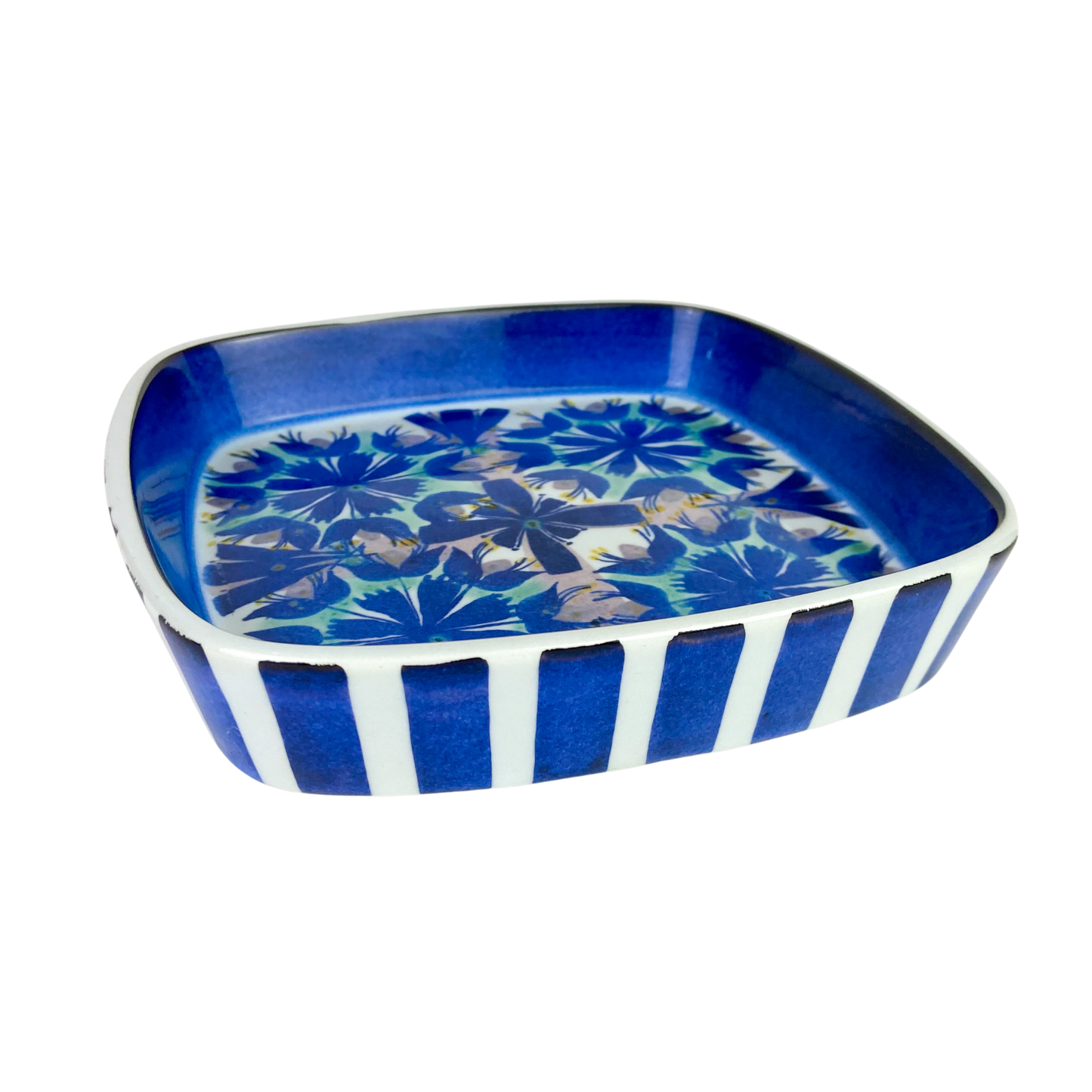 Blue Royal Copenhagen Decorative Ceramic Low Bowl #O1028