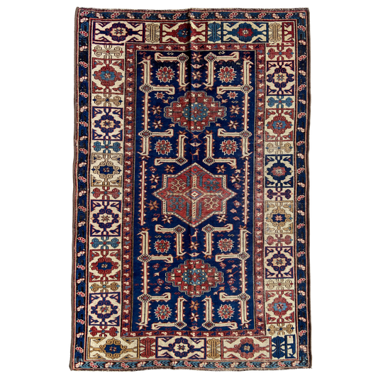 Antique Perpedil Accent Rug #R1264 - 3'11" x 5'11"