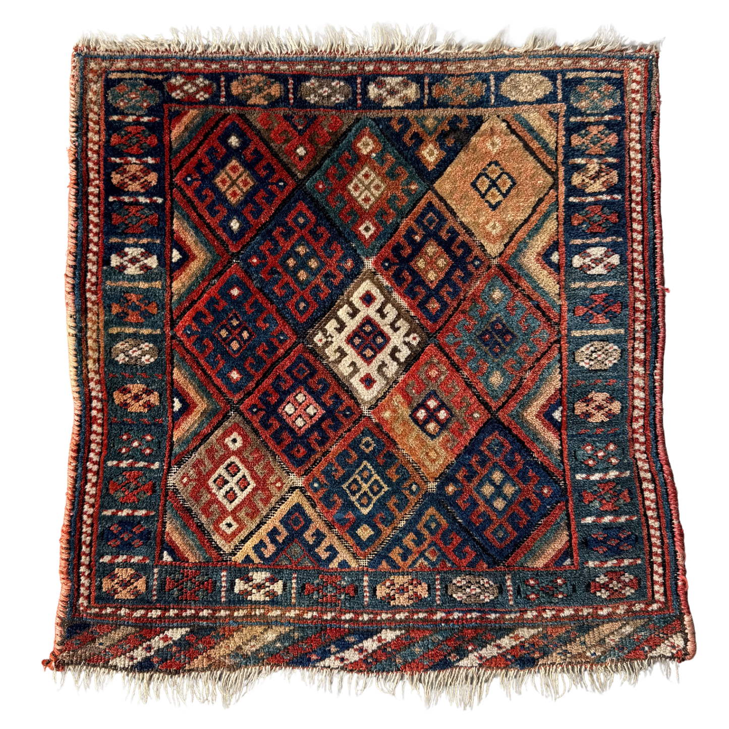 Antique Kurdish Bag Face #R1288 - 1'11" x 2'