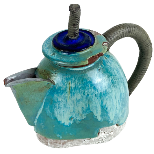 Handmade Industrial Inspired Ceramic Teapot/Vase #O1354