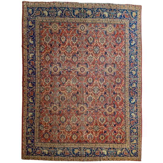 Antique Mahal Area Rug #R901 - 9'9" x 12'7"