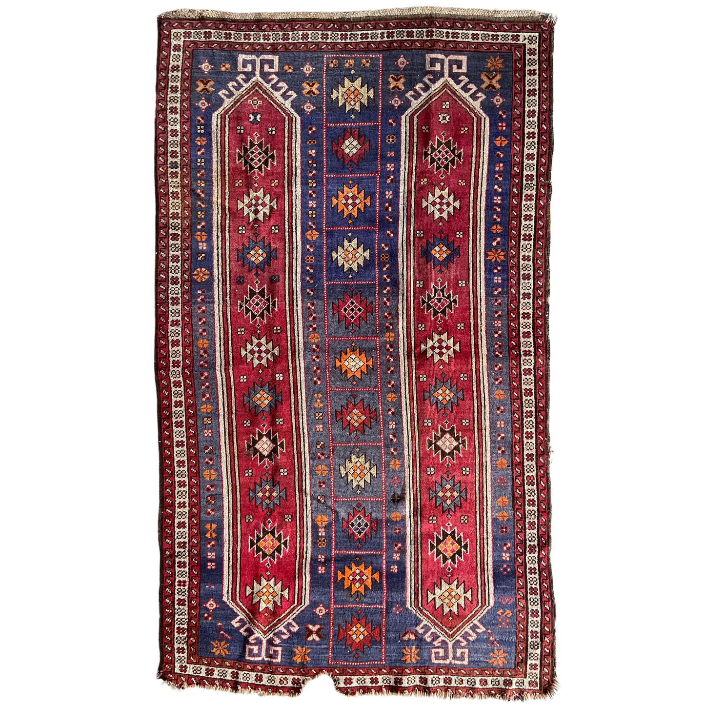 Antique Makri Accent Rug #R1035 - 4'4" x 7'4"