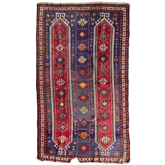 Antique Makri Accent Rug #R1035 - 4'4" x 7'4"