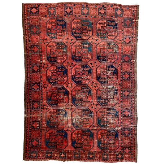 Antique Ersari Area Rug #R1039 - 6'11" x 9'6"