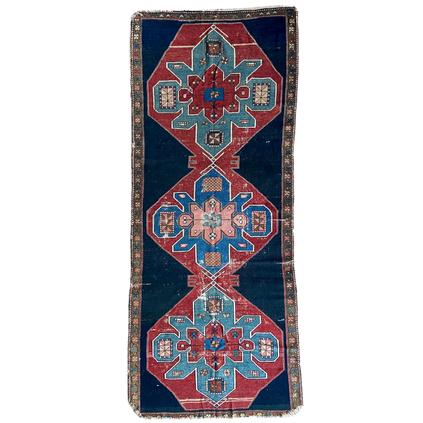 Early Antique Lori Pembak Runner #R1034 - 4' x 9'11"