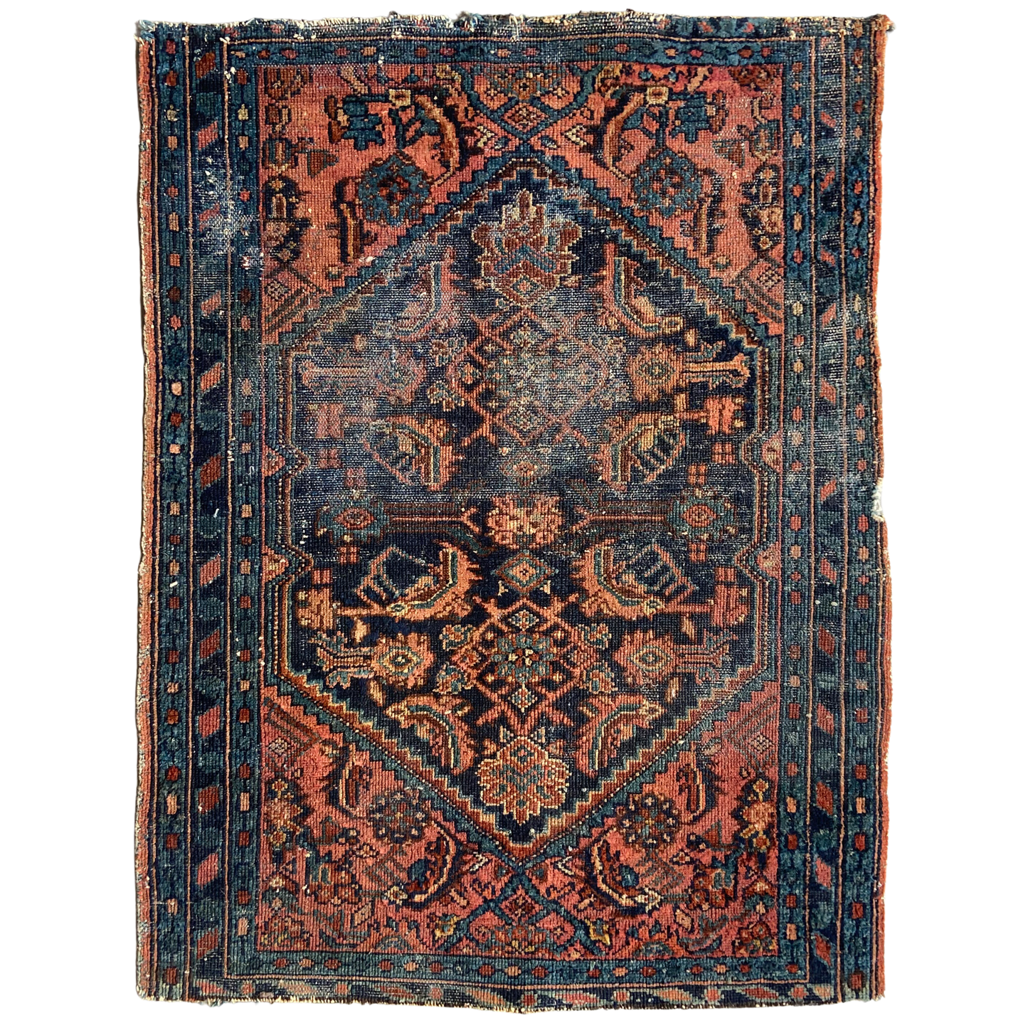 Antique Lilihan Accent Rug #R1095 - 2'9" x 3'7"