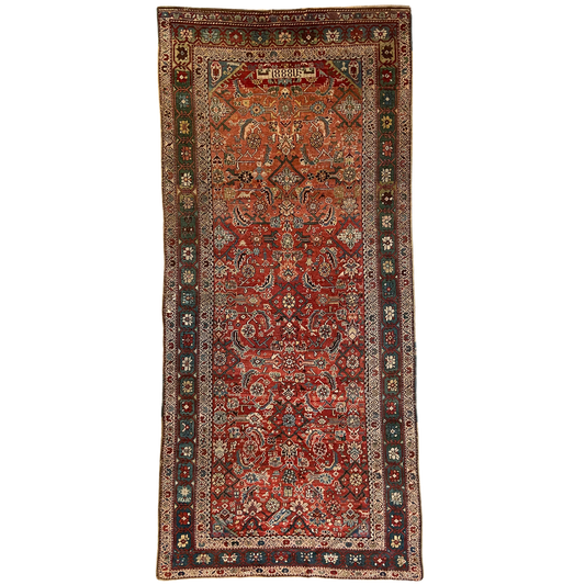 Antique Northwest Persian Runner #R1065 - 4'10" x 10'