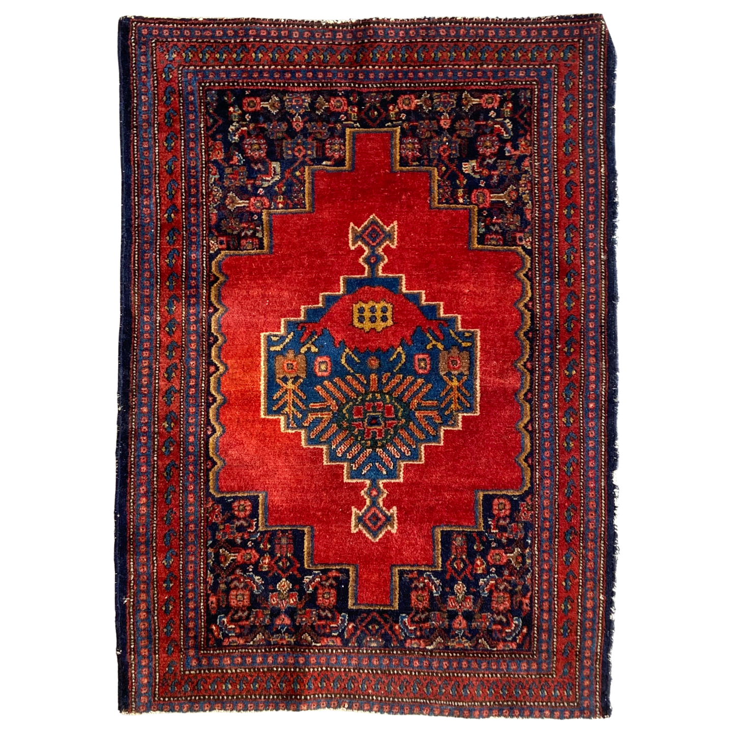 Collectible Antique Senneh Accent Rug #R1112 - 2'3" x 3'1"