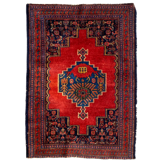 Collectible Antique Senneh Accent Rug #R1112 - 2'3" x 3'1"