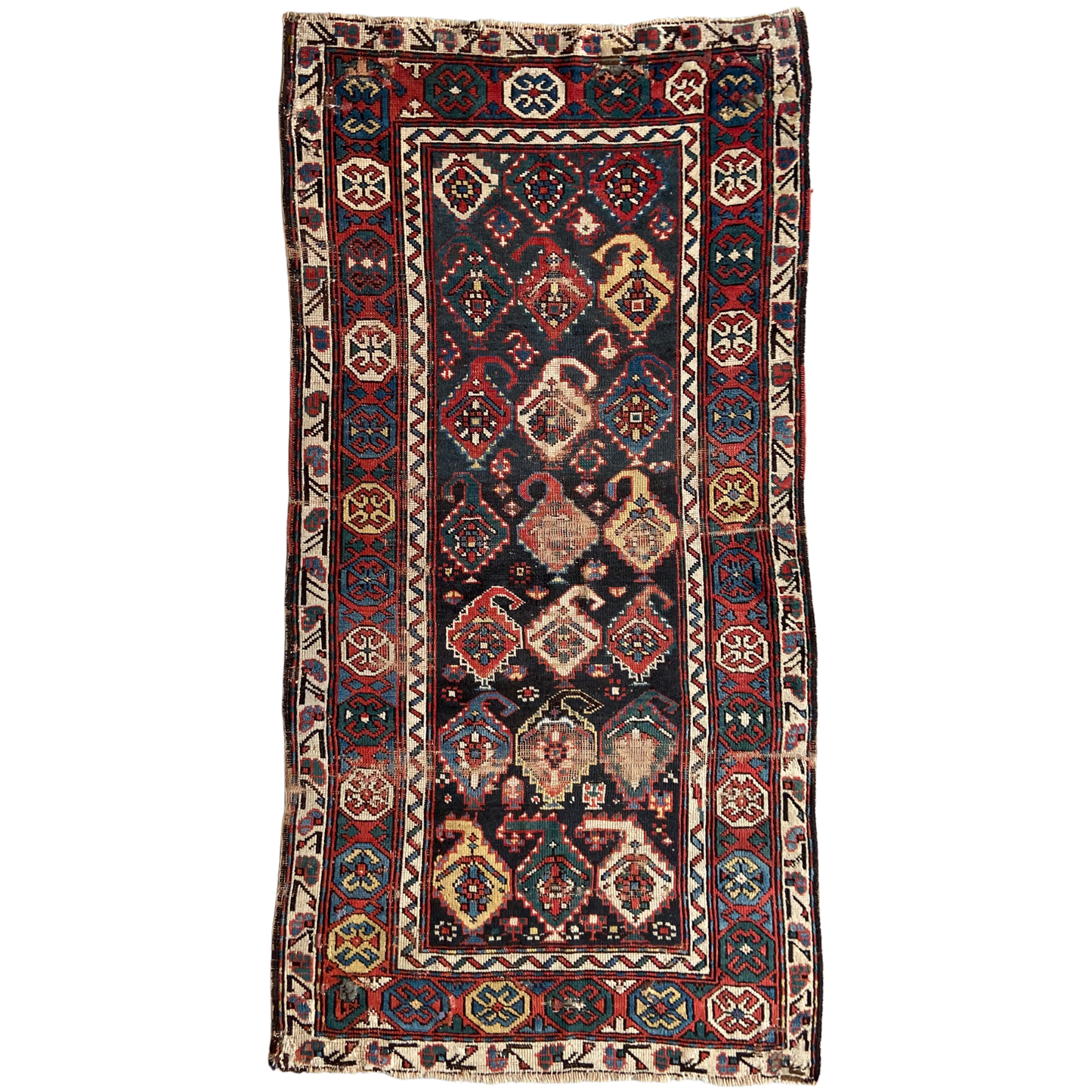 Antique Shirvan Runner #R1119 - 3'2" x 6'1"