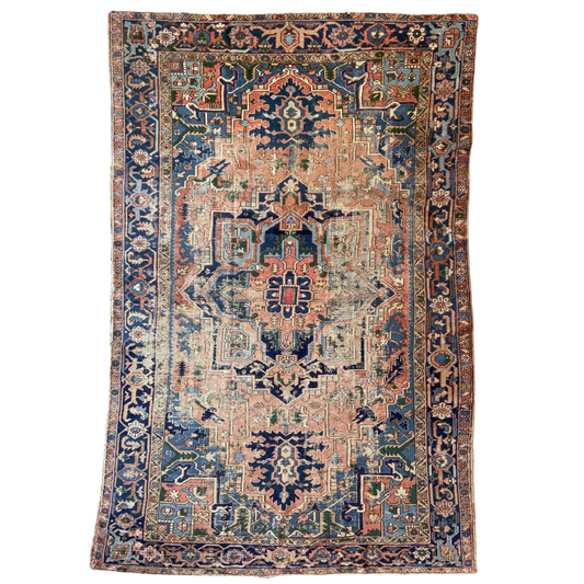 Antique Heriz Area Rug #R1184 - 8'2" x 13'