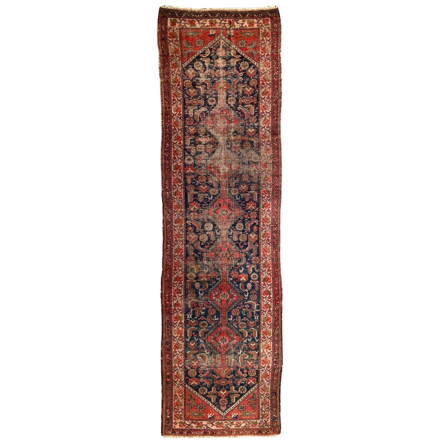 Antique Karabakh Runner #R1003 - 3'6" x 12'9"