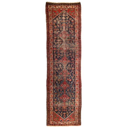 Antique Karabakh Runner #R1003 - 3'6" x 12'9"