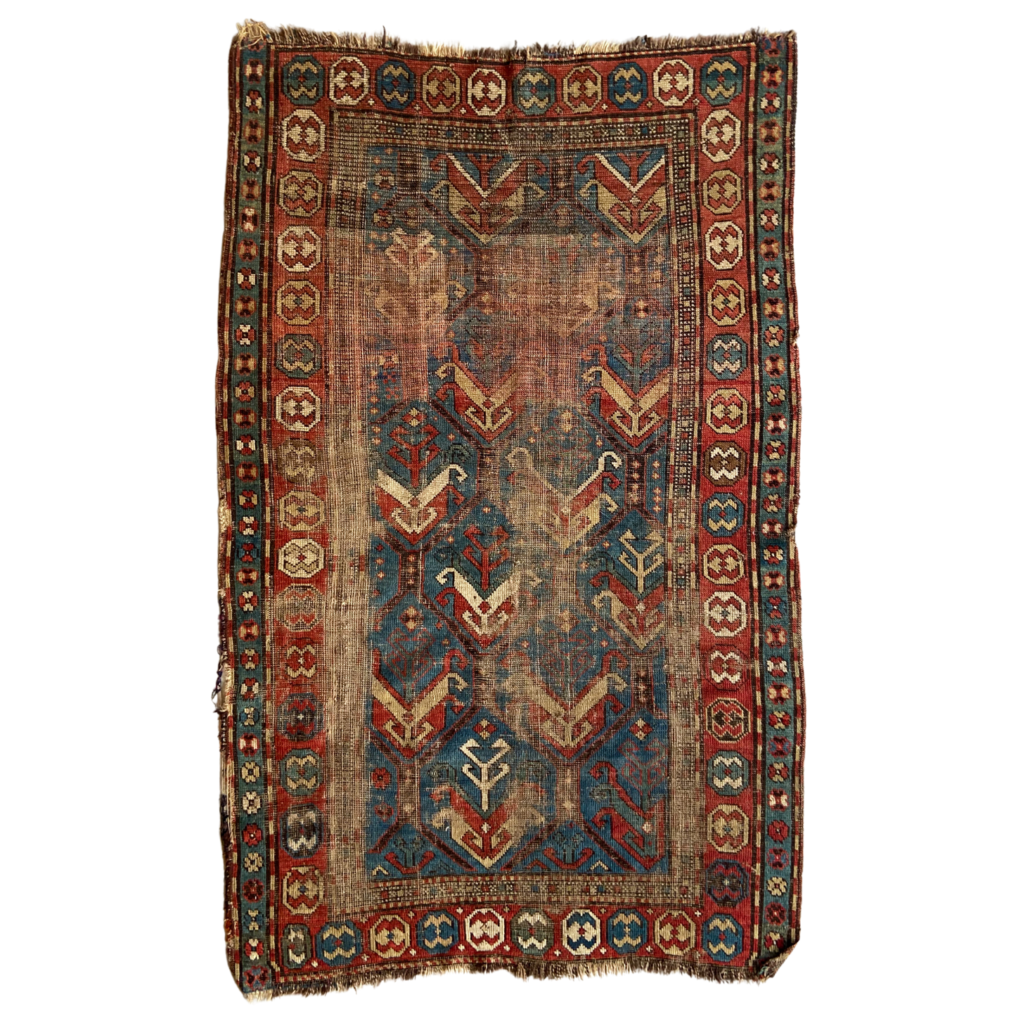 Antique Northwest Persian Accent Rug #R1002 - 3'4" x 5'4"