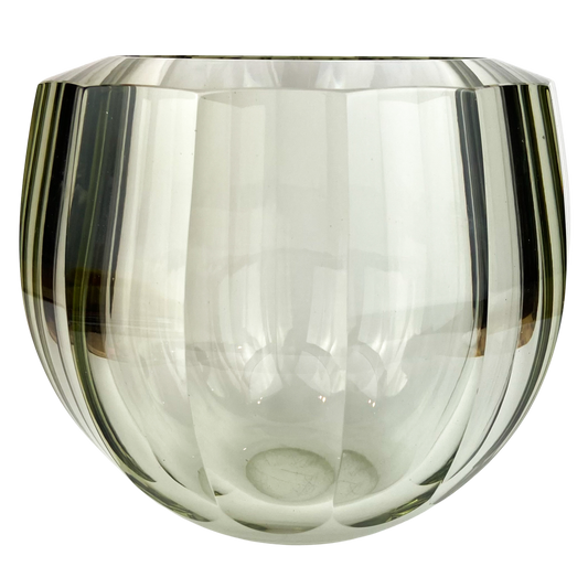 Large Vintage Swedish Crystal Bowl #O1376
