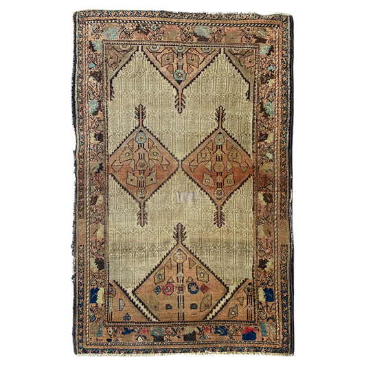 Antique Serab Accent Rug #R933 - 4'5" x 6'9"